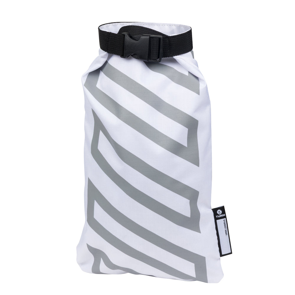 Diagonals Grip Bag - White