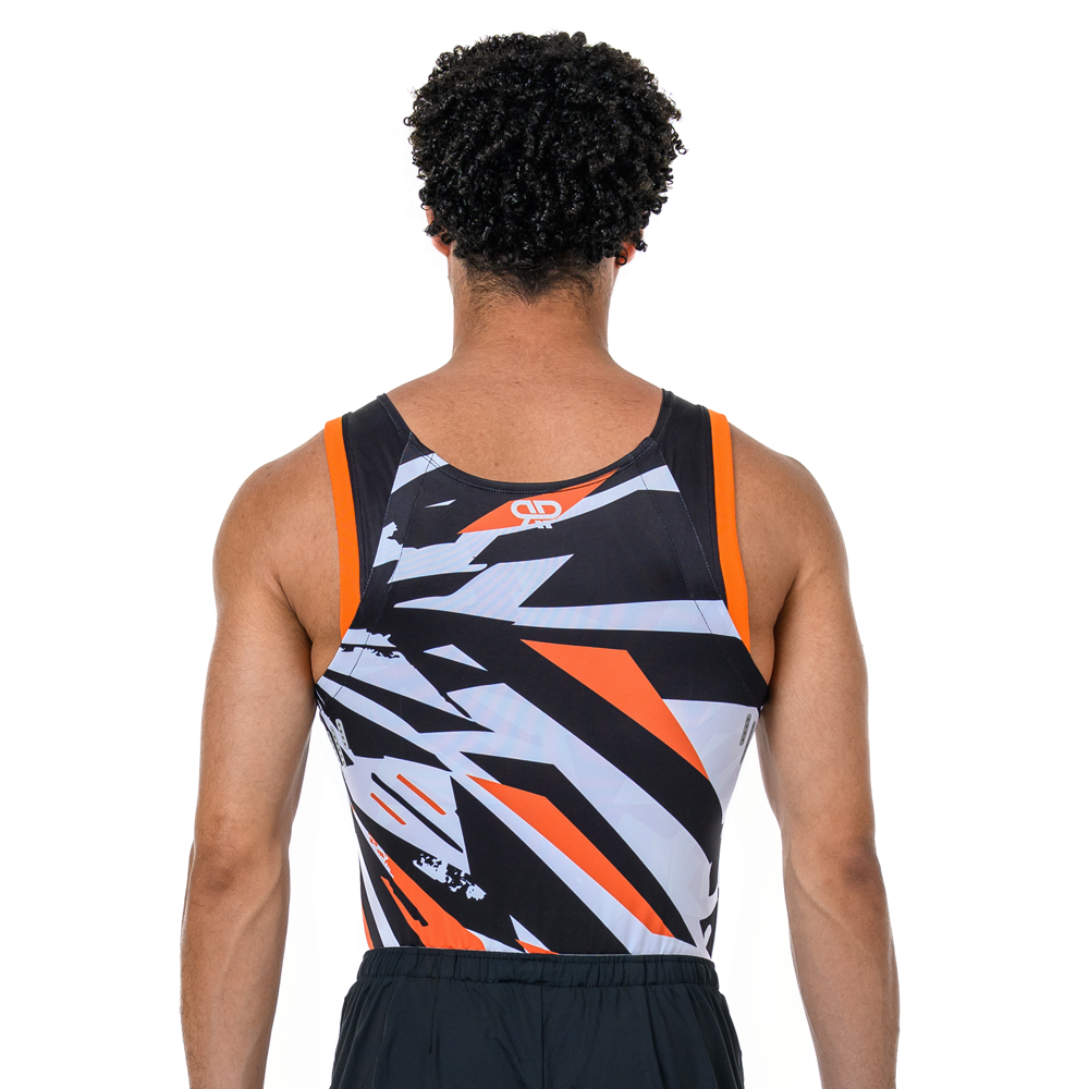 Junior RP Angriff Singlet - Black, White, & Orange