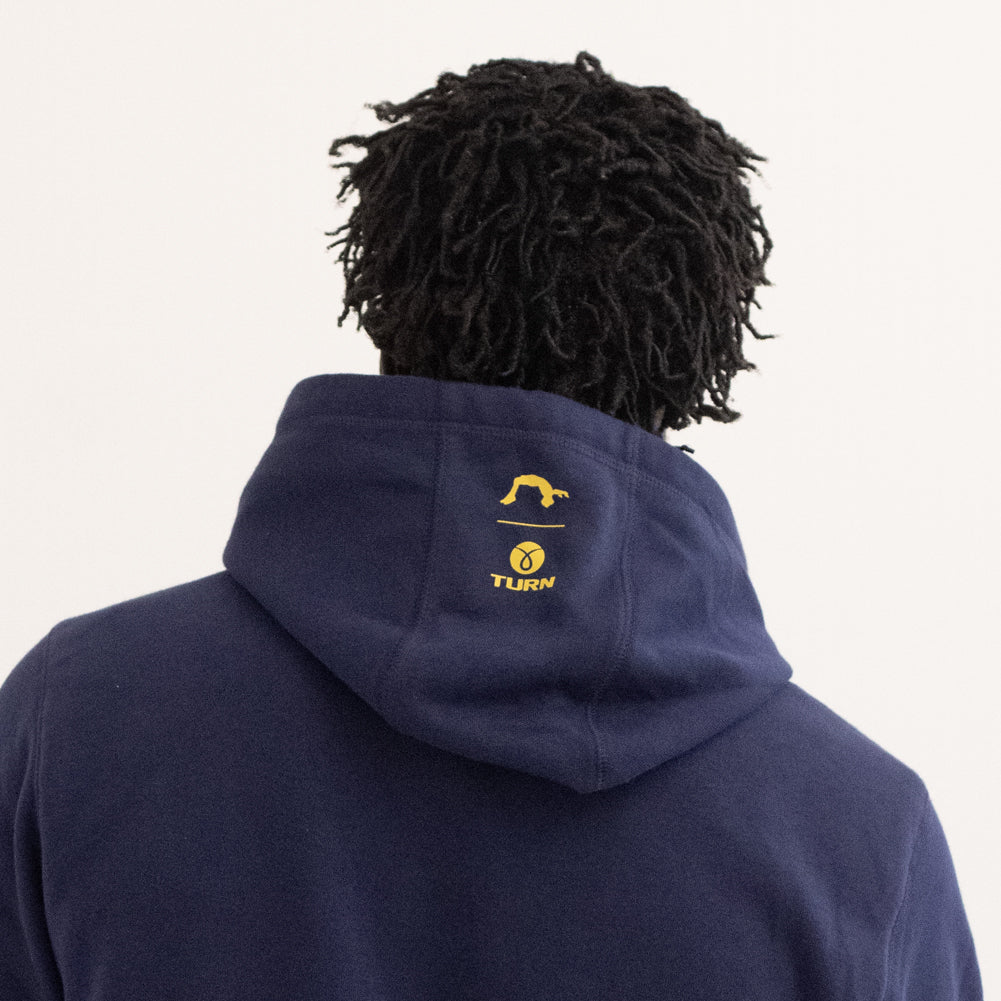 Senior Frederick Flips Circle Hoody - Navy
