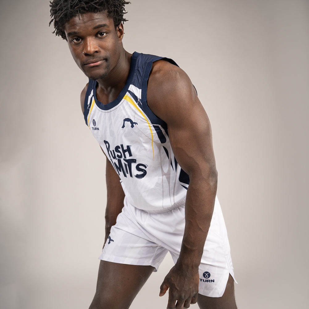 Senior Frederick Flips SS26 Replica Shorts - White/Stone