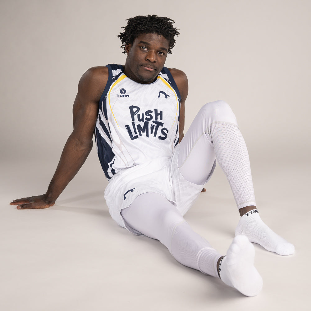 Senior Frederick Flips SS26 Replica Tank - White/Stone