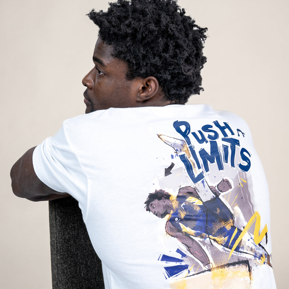 Junior Frederick Flips Push Limits Tee - White