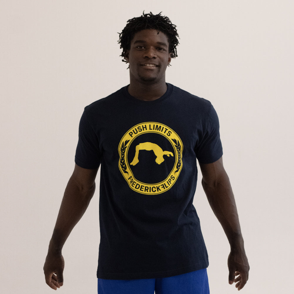 Junior Frederick Flips Circle Tee - Navy