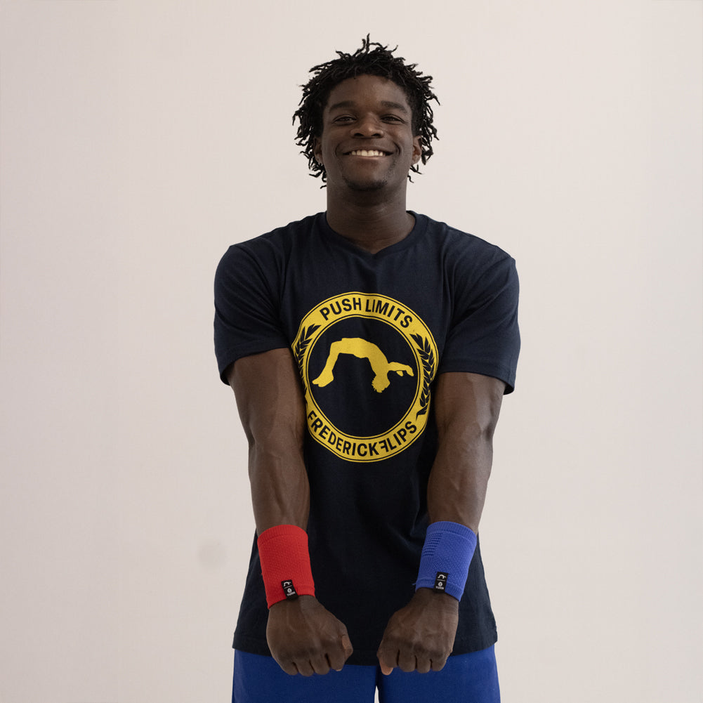 TURN x Frederick Flips Wristbands - Red/Blue