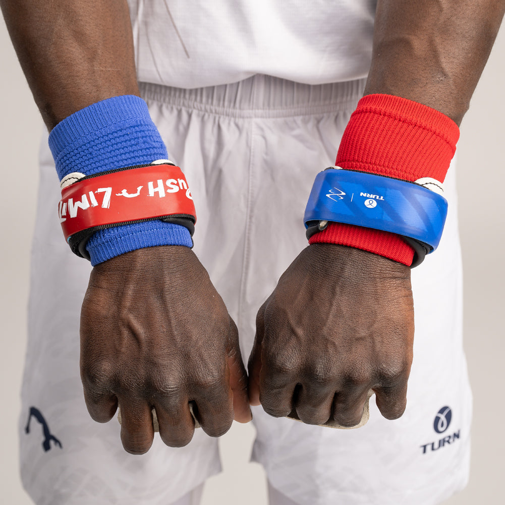 TURN x Frederick Flips X-Bands - Red/Blue