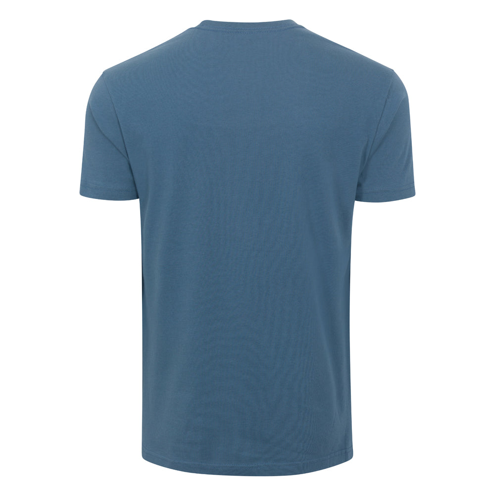 Junior Monogram Tee - Blue Jean