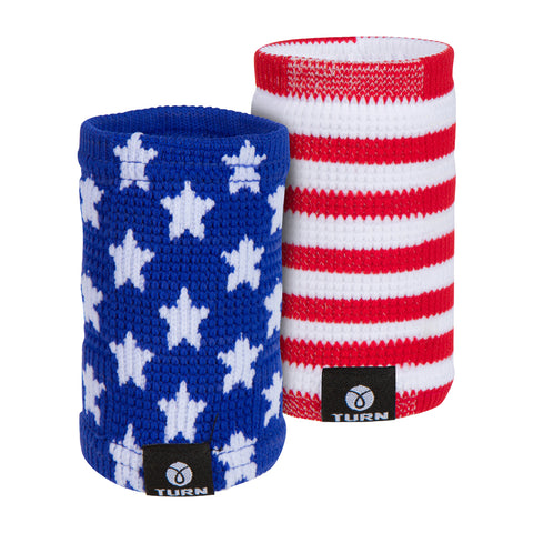 Elite Varsity Wristbands - Red & Black