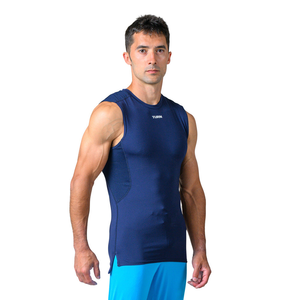 Junior Origins Compression Tank - Navy