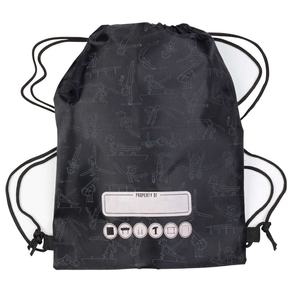 Pictogym Drawstring Bag - Black