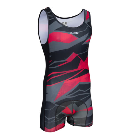 Junior Dynamo II Singlet - Teal & Navy