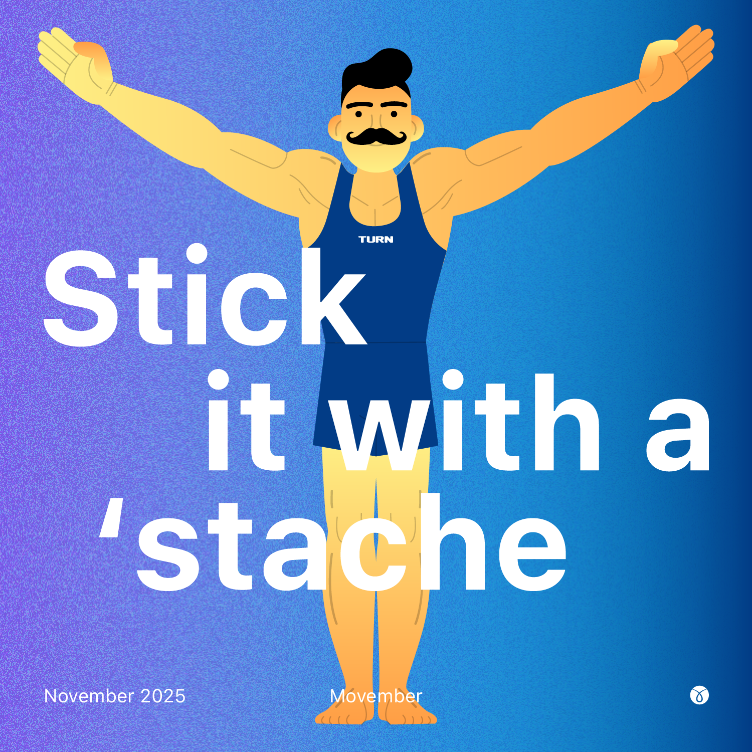 Stick It With a ’Stache — Gymnastics Meets the Movember Mission
