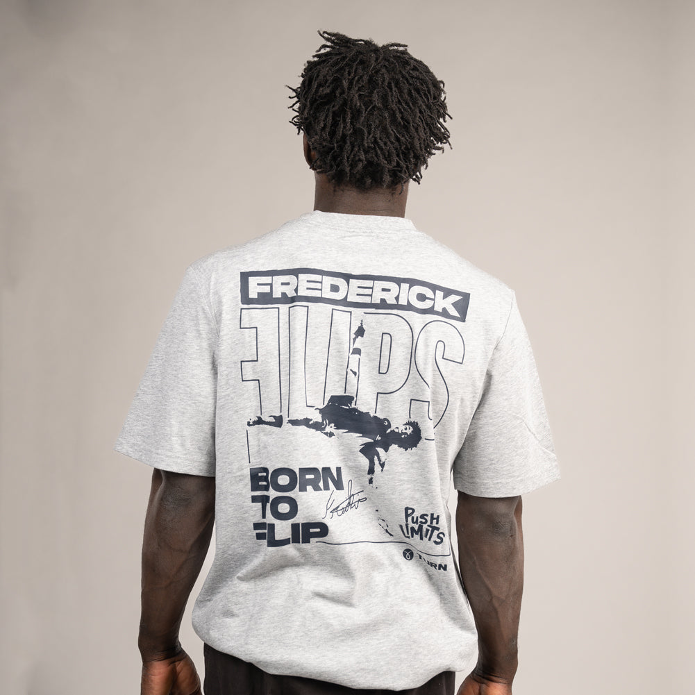 Junior Frederick Flips Flyer Tee - Stone