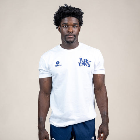Senior Frederick Flips Push Limits Tee - White