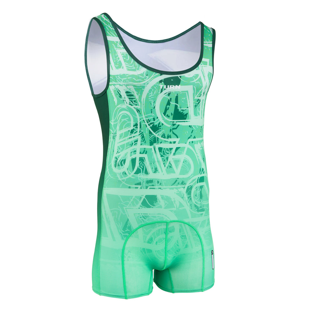Junior RP Azteca Singlet - Green – Turn Gymnastics - North America