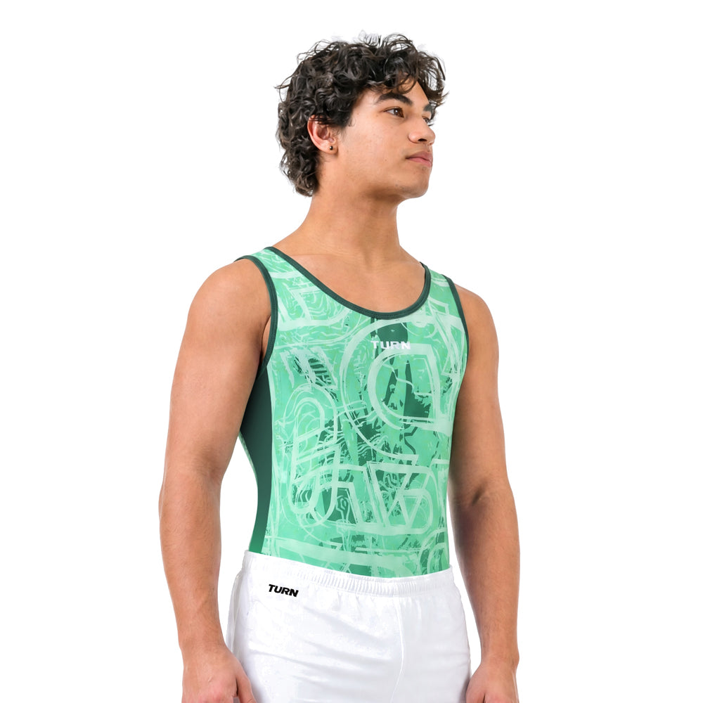 Aztec Singlets Junior RP Azteca Singlet - Green – Turn Gymnastics - North America