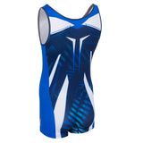 Senior Insider Singlet - Navy, Royal & White