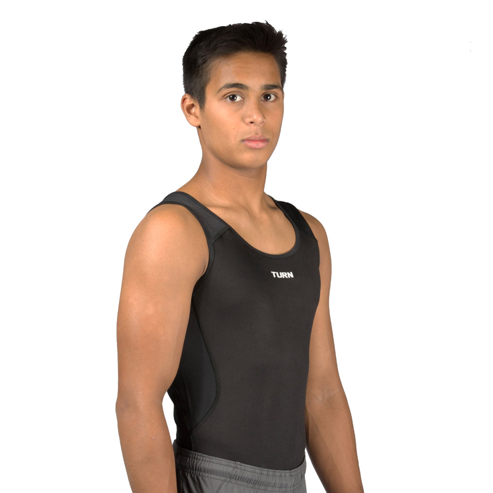 Junior Origins Singlet - Black