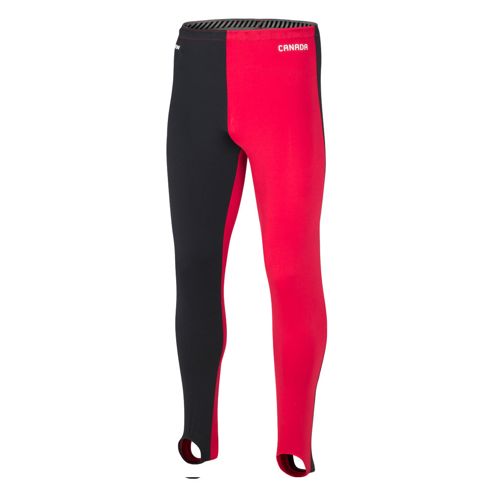 Senior Canada Jester Pants - Black/Red