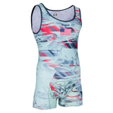 Senior USA 2022 Podium Singlet - Spearmint