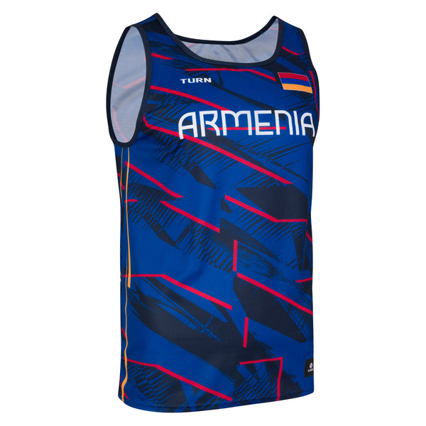 Junior Armenia 2022 Replica Tank - Navy