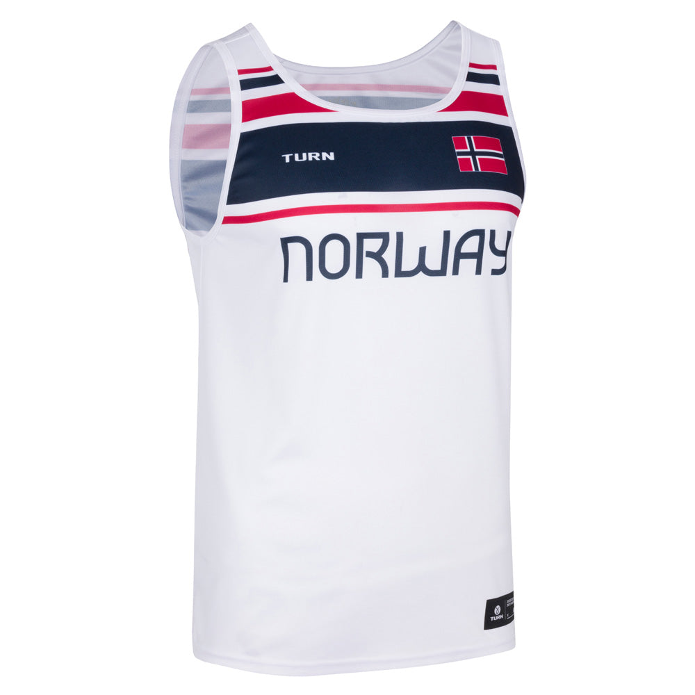 Junior Norway 2022 Replica Tank - White