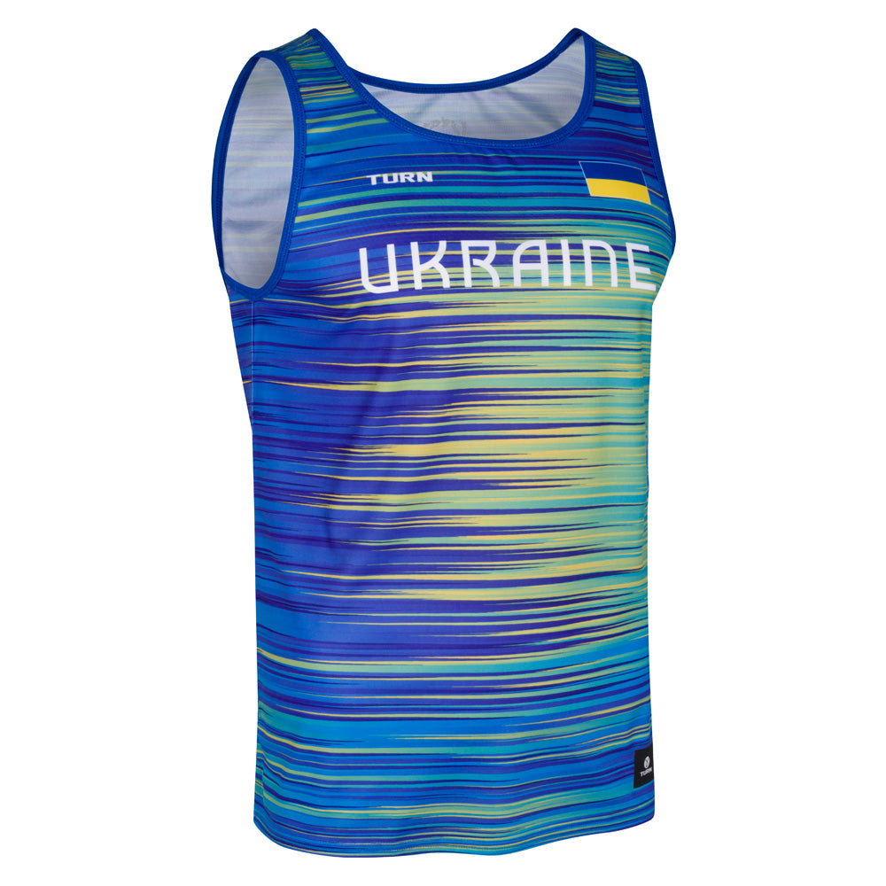 Senior Ukraine 2022 Replica Tank - Blue